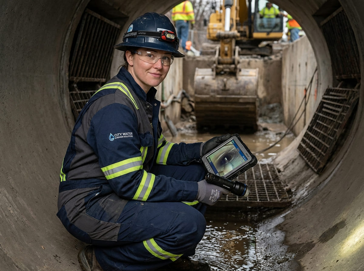 Sewer Line Inspection & Replacement in Thrall